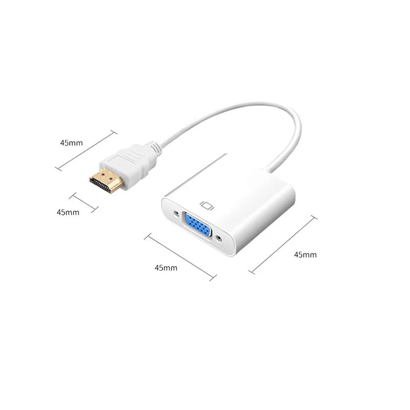 HDMI-compatible to VGA Adapter