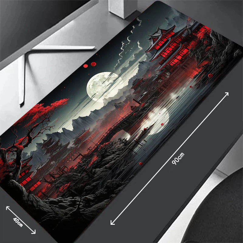 Starry Sky Moon Mouse pad