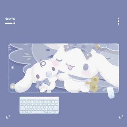 Kawaii Cinnamorolls Mousepad