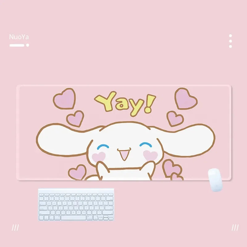 Kawaii Cinnamorolls Mousepad