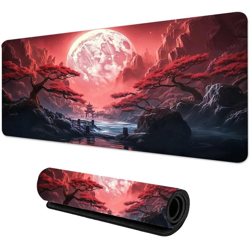 Sakura Scenery Mouse Pad