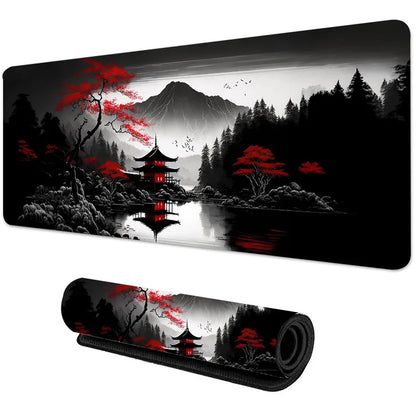 Sakura Scenery Mouse Pad