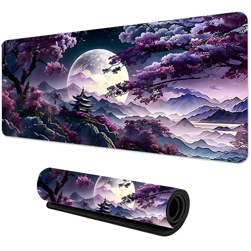 Sakura Scenery Mouse Pad