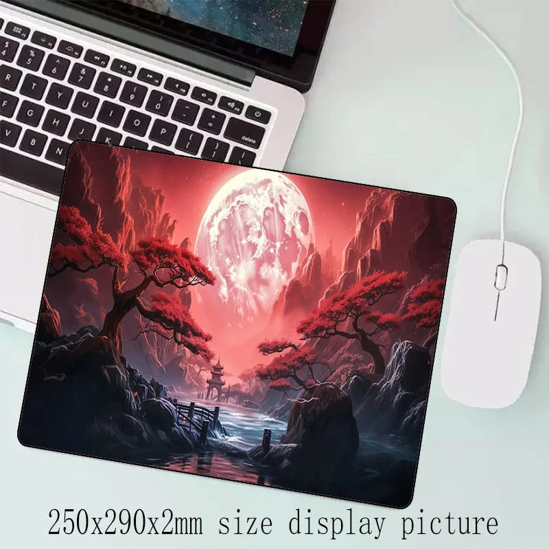 Sakura Scenery Mouse Pad