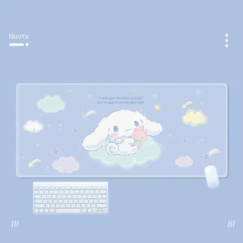 Kawaii Cinnamorolls Mousepad