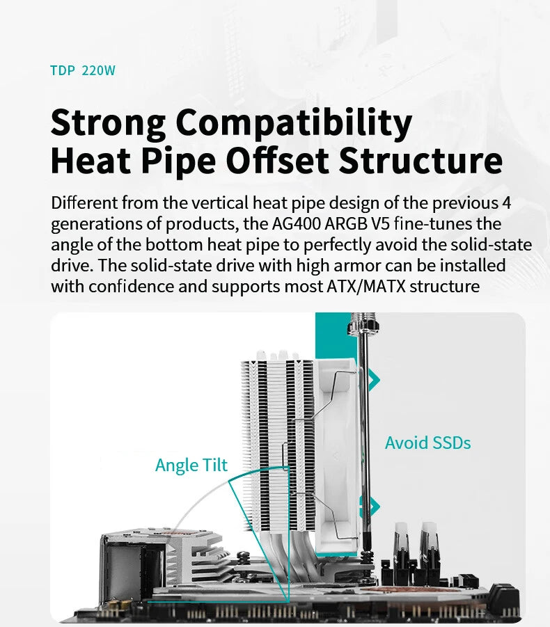 ARGB CPU Air Cooler