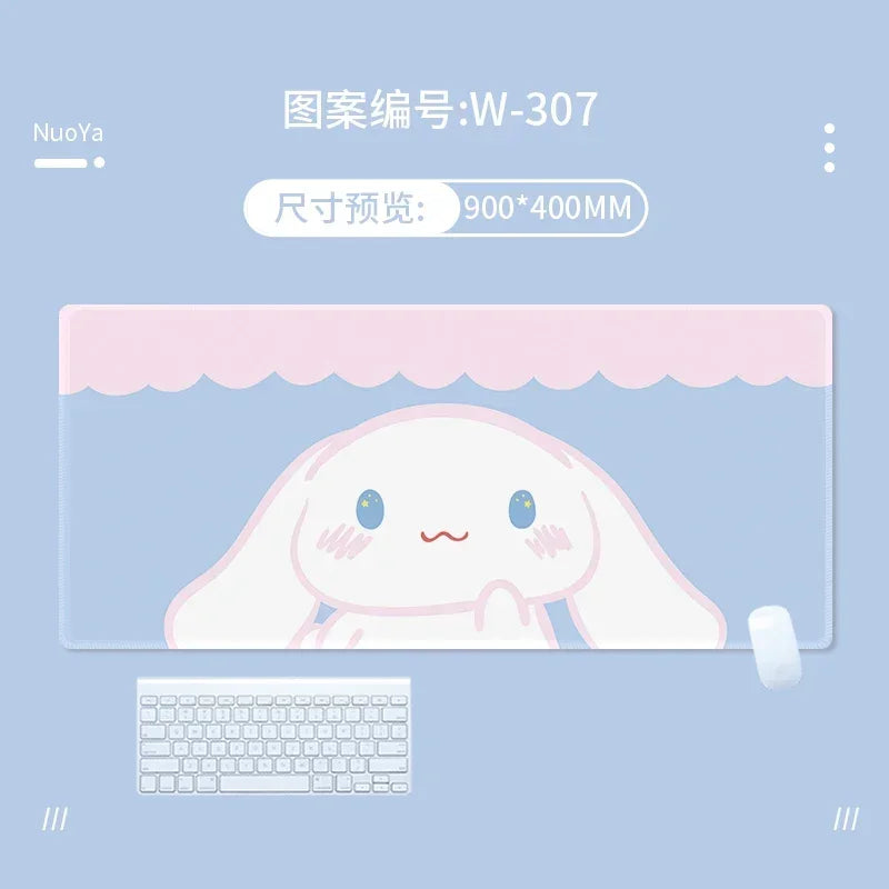 Kawaii Cinnamorolls Mousepad