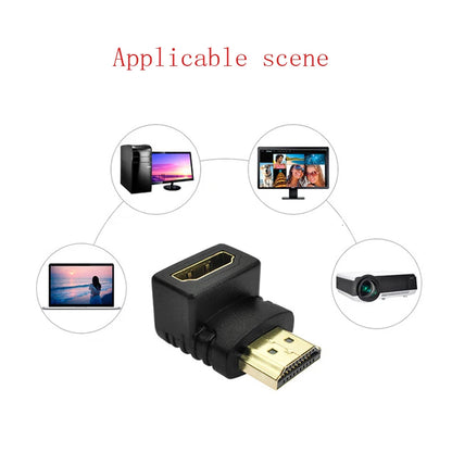 90 Degree Right-Angle Adapter HDMI