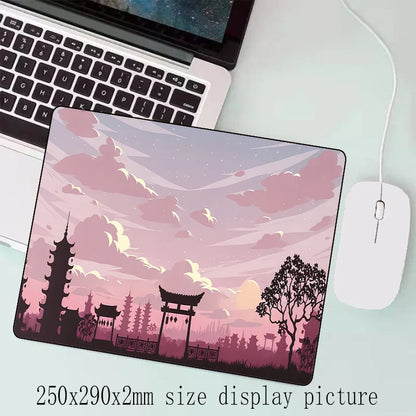 Sakura Scenery Mouse Pad