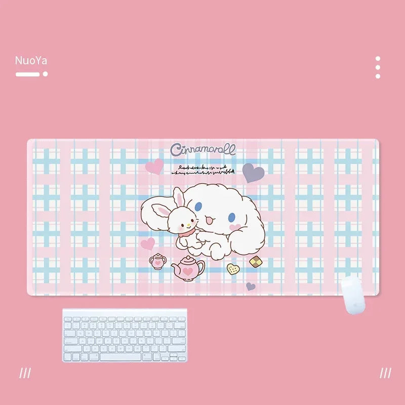 Kawaii Cinnamorolls Mousepad