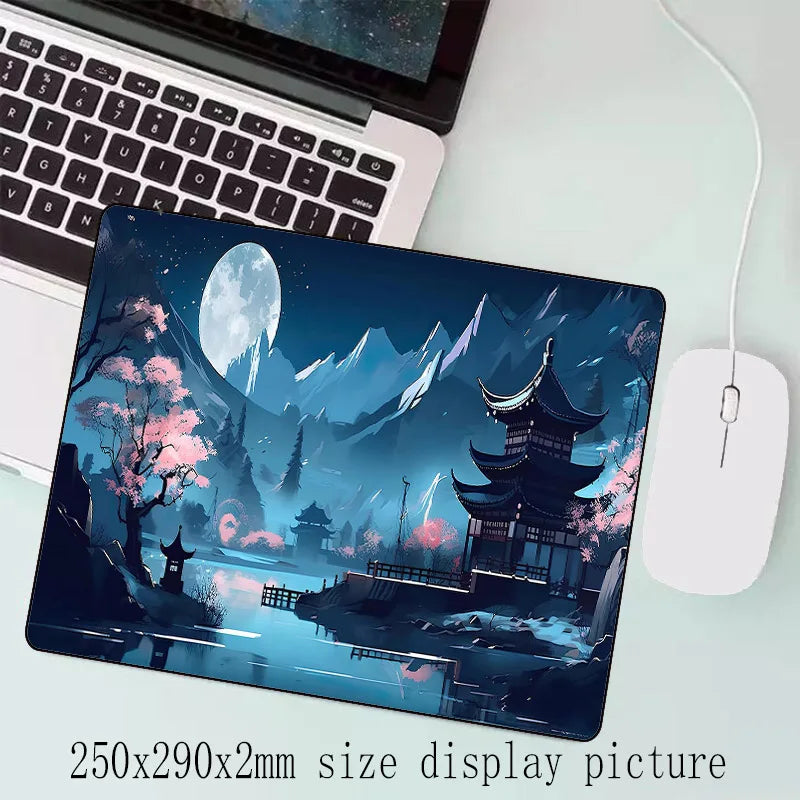 Sakura Scenery Mouse Pad