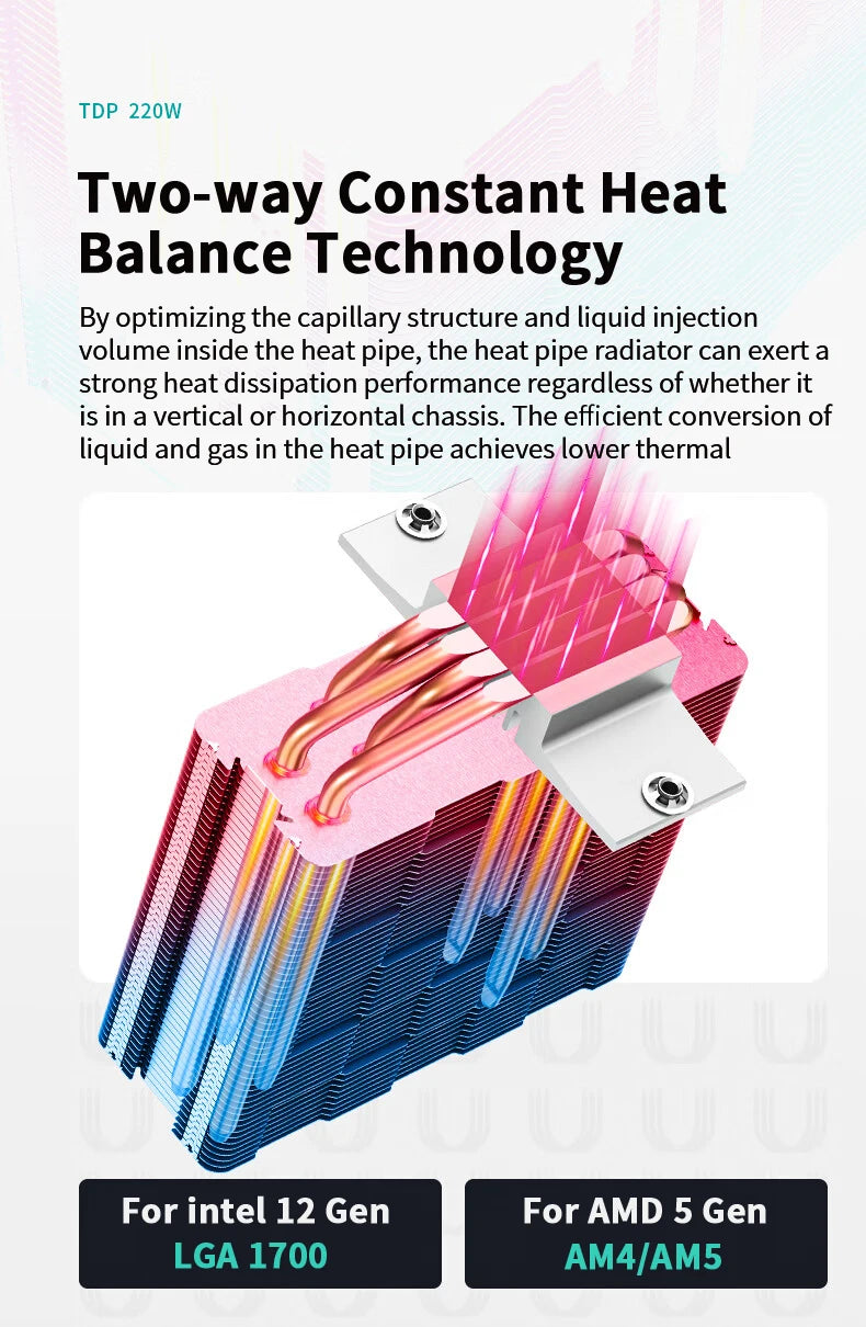 ARGB CPU Air Cooler