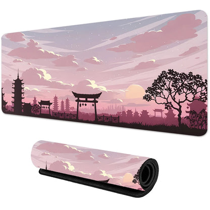 Sakura Scenery Mouse Pad