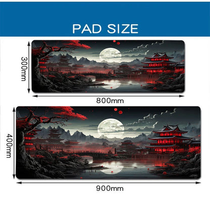 Starry Sky Moon Mouse pad