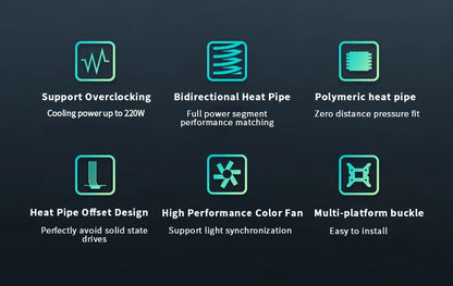 ARGB CPU Air Cooler