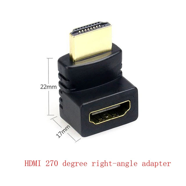 90 Degree Right-Angle Adapter HDMI