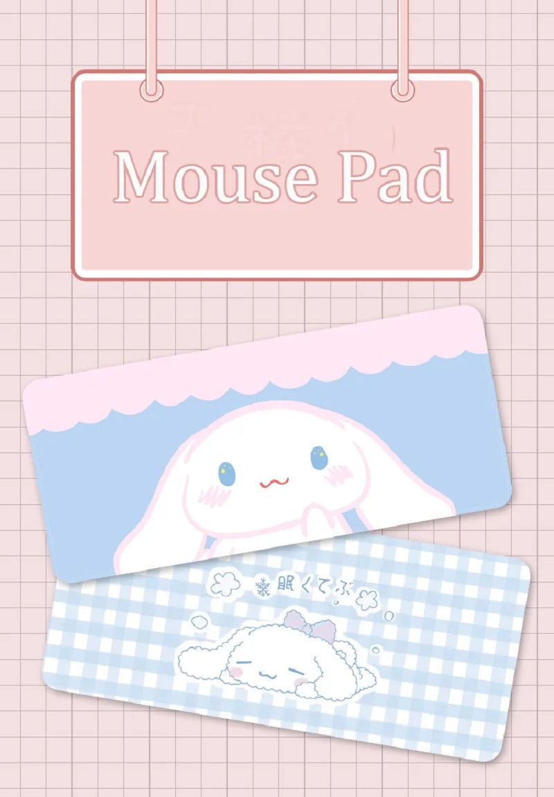 Kawaii Cinnamorolls Mousepad