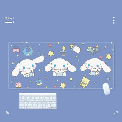 Kawaii Cinnamorolls Mousepad