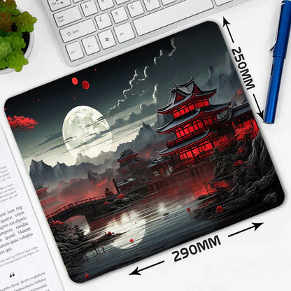 Starry Sky Moon Mouse pad