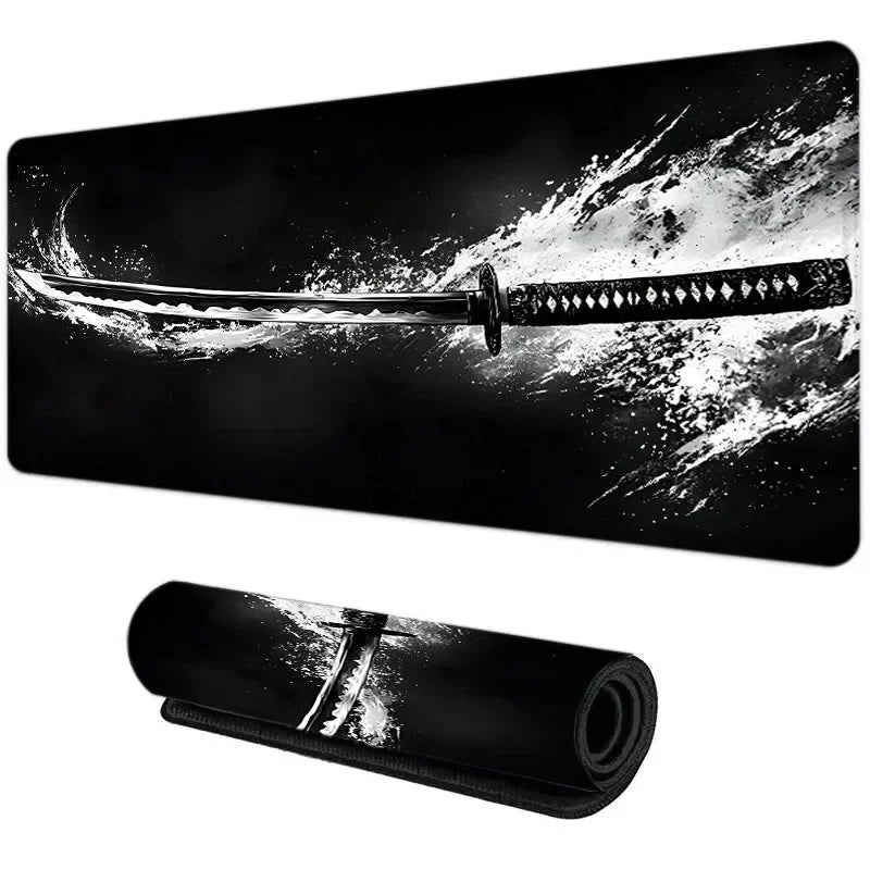 Japanese Katana Mouse Pad