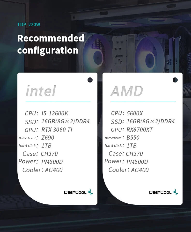 ARGB CPU Air Cooler