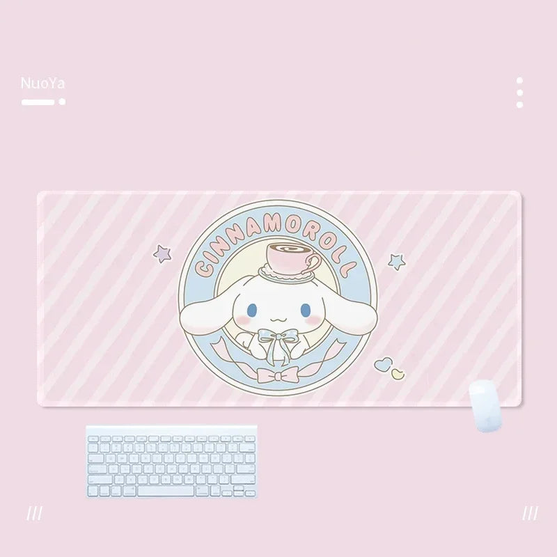 Kawaii Cinnamorolls Mousepad