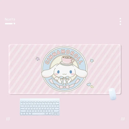 Kawaii Cinnamorolls Mousepad