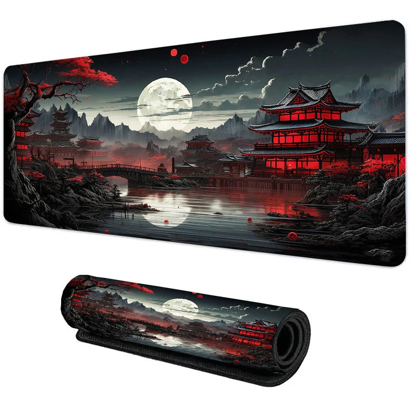 Starry Sky Moon Mouse pad