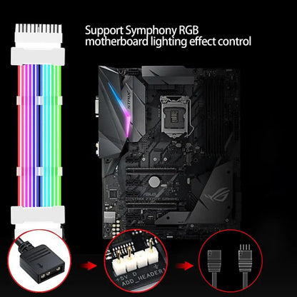 Rgb Cable graphics card 8-Pin 6+2Pin extension cable