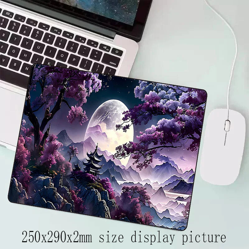 Sakura Scenery Mouse Pad