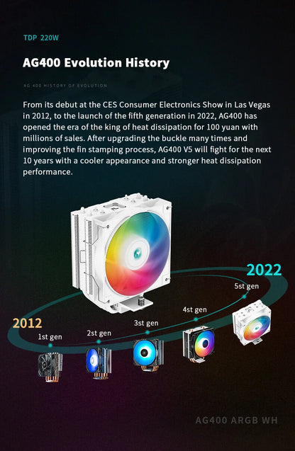 ARGB CPU Air Cooler