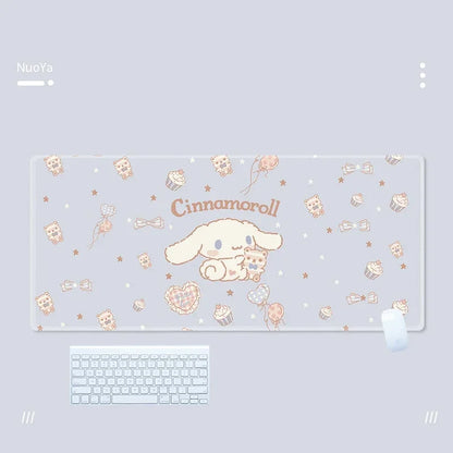 Kawaii Cinnamorolls Mousepad