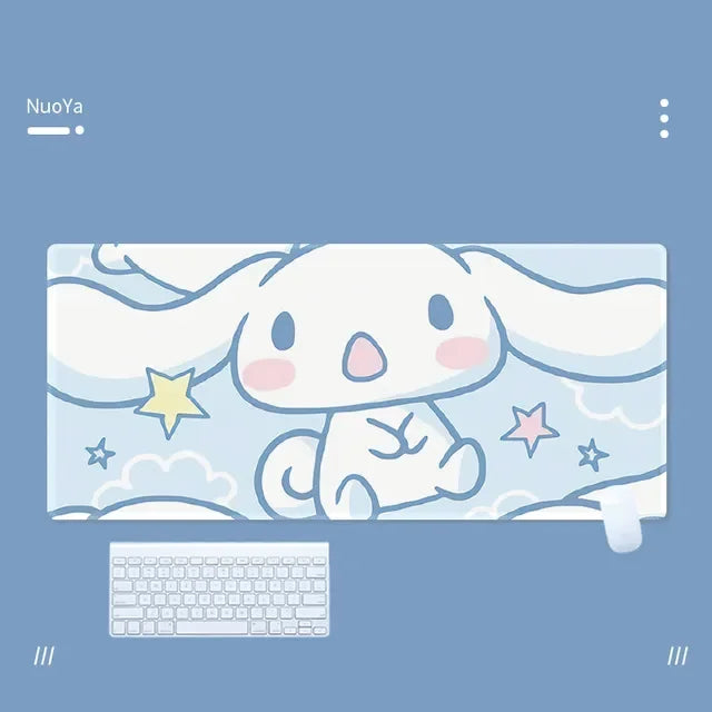 Kawaii Cinnamorolls Mousepad