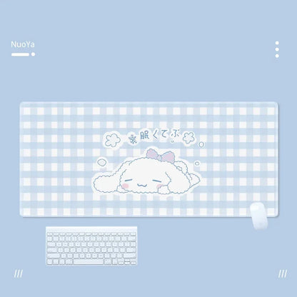 Kawaii Cinnamorolls Mousepad