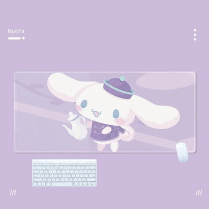 Kawaii Cinnamorolls Mousepad