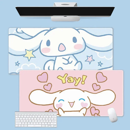 Kawaii Cinnamorolls Mousepad