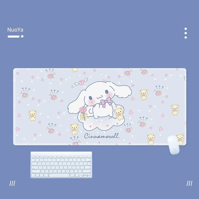 Kawaii Cinnamorolls Mousepad